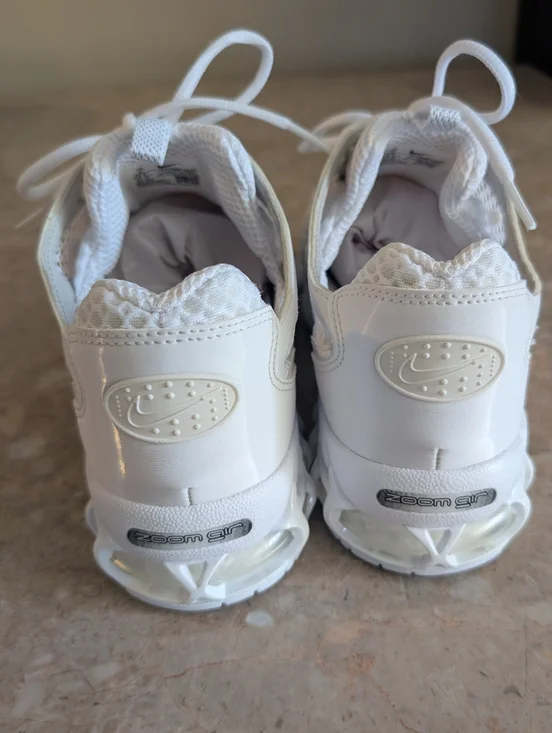 Nike Air Zoom Spiridion Cage 2 (2024) Triple White #CJ1288-100 Men Size 9 No Box - Picture 4 of 12